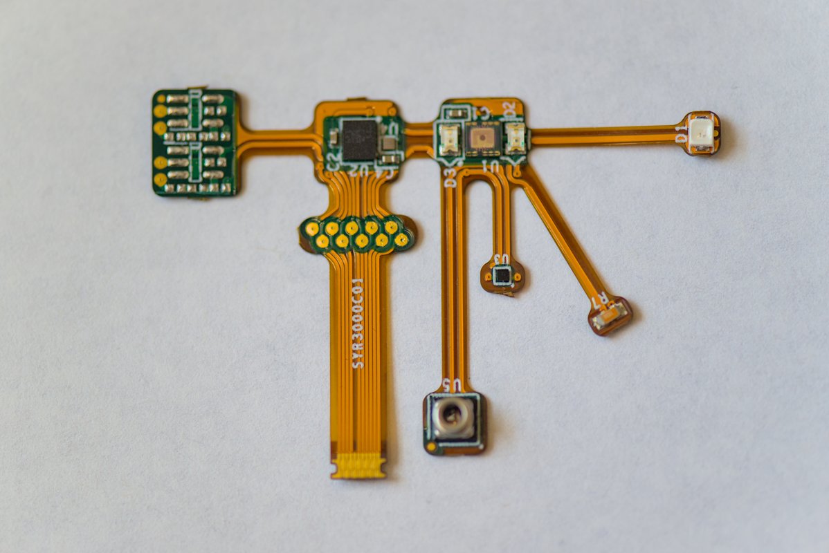 Neureflect custom sensor microchip, top view